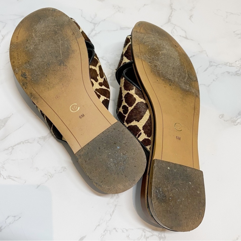 10 Crosby Derek Lam Giraffe Sandals Size 6 Approx Original retail $300 - Picture 5 of 5
